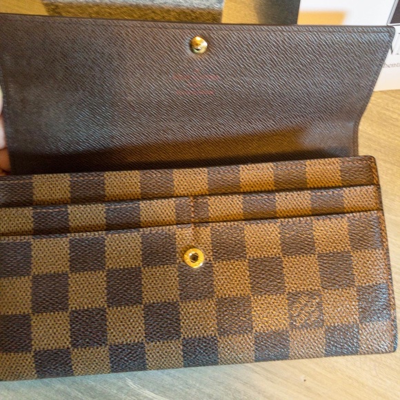 Louis Vuitton Sarah wallet damier ebene - Picture 3 of 8
